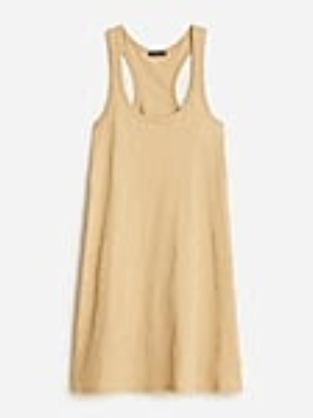 J.Crew Swingy Mini Tank Dress in Desert Sand